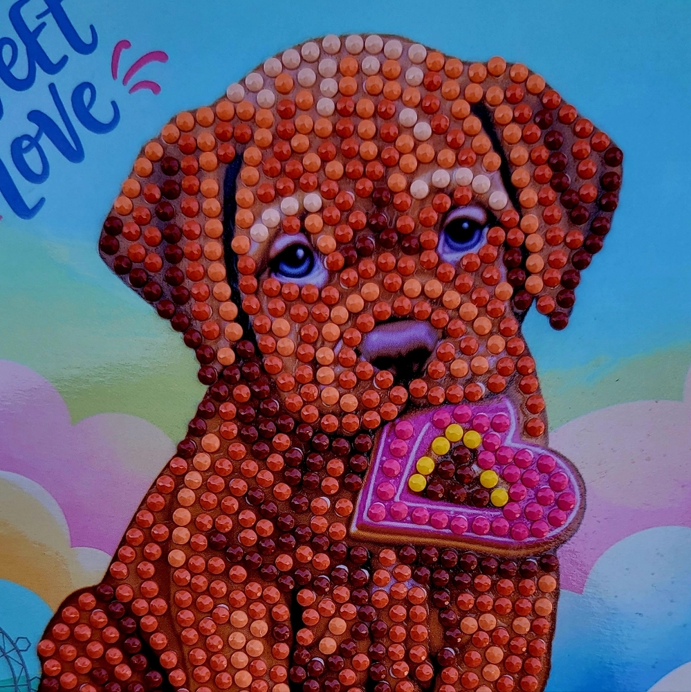 Sweet Love Puppy Card - Picture 2 of 2
